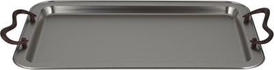 طقم صواني تقديم استيل الجهوري، 3 قطع - فضي product image 4