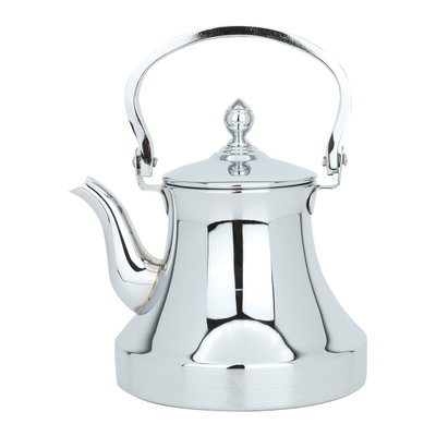 ابريق شاي الديوانية كروم السيف غاليري، مقاس 12 - فضي product image 1