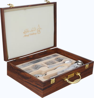 Alsaif Gallery Stainless Steel Cutlery Set, 78 Pieces - Silver product image 2