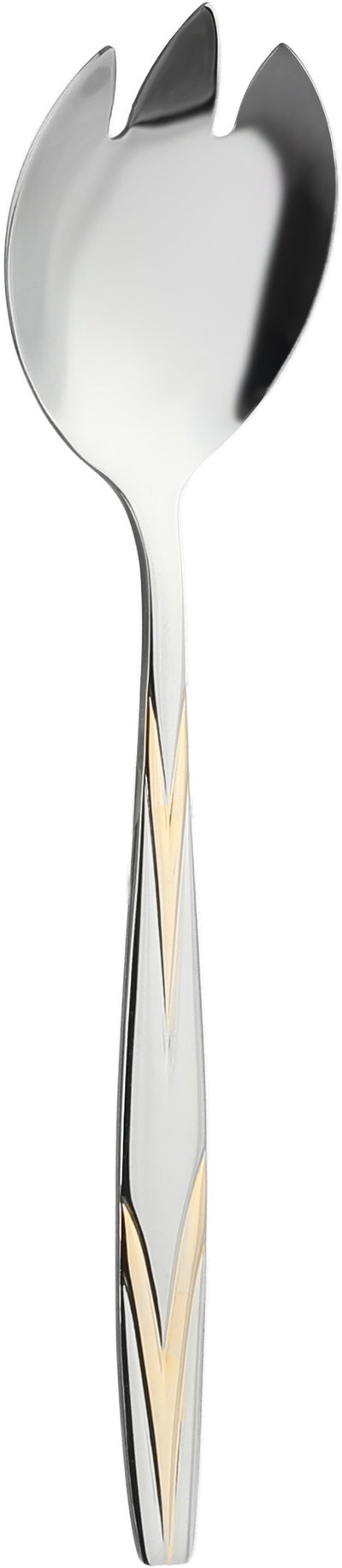 طقم ادوات مائدة ستانلس ستيل السيف غاليري, 72 قطعة - فضي ذهبي product image 13