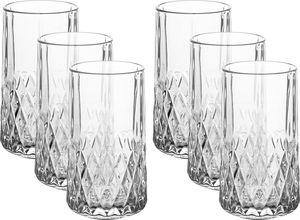 Al Saif Gallery Glass Set, 6 Pieces - Clear product image