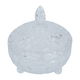 سكرية زجاج السيف غاليري، 16×18.5 سم، دائري - شفاف product image 2
