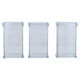 Al Saif Gallery Plastic Box Set, 500 Grams, 3 Pieces - Clear product image 1