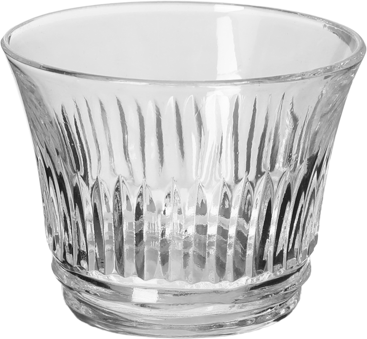 Solitaire Glass Coffee Cups and Teapots Serving Set, 0.06 / 0.17 L, 18 Pieces - Clear product image 3