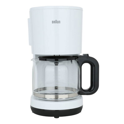 جهاز تحضير القهوة براون، 1 لتر، 1000 واط - أبيض product image 1