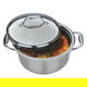 قدر استيل روكي، 22 سم - فضي product image 1