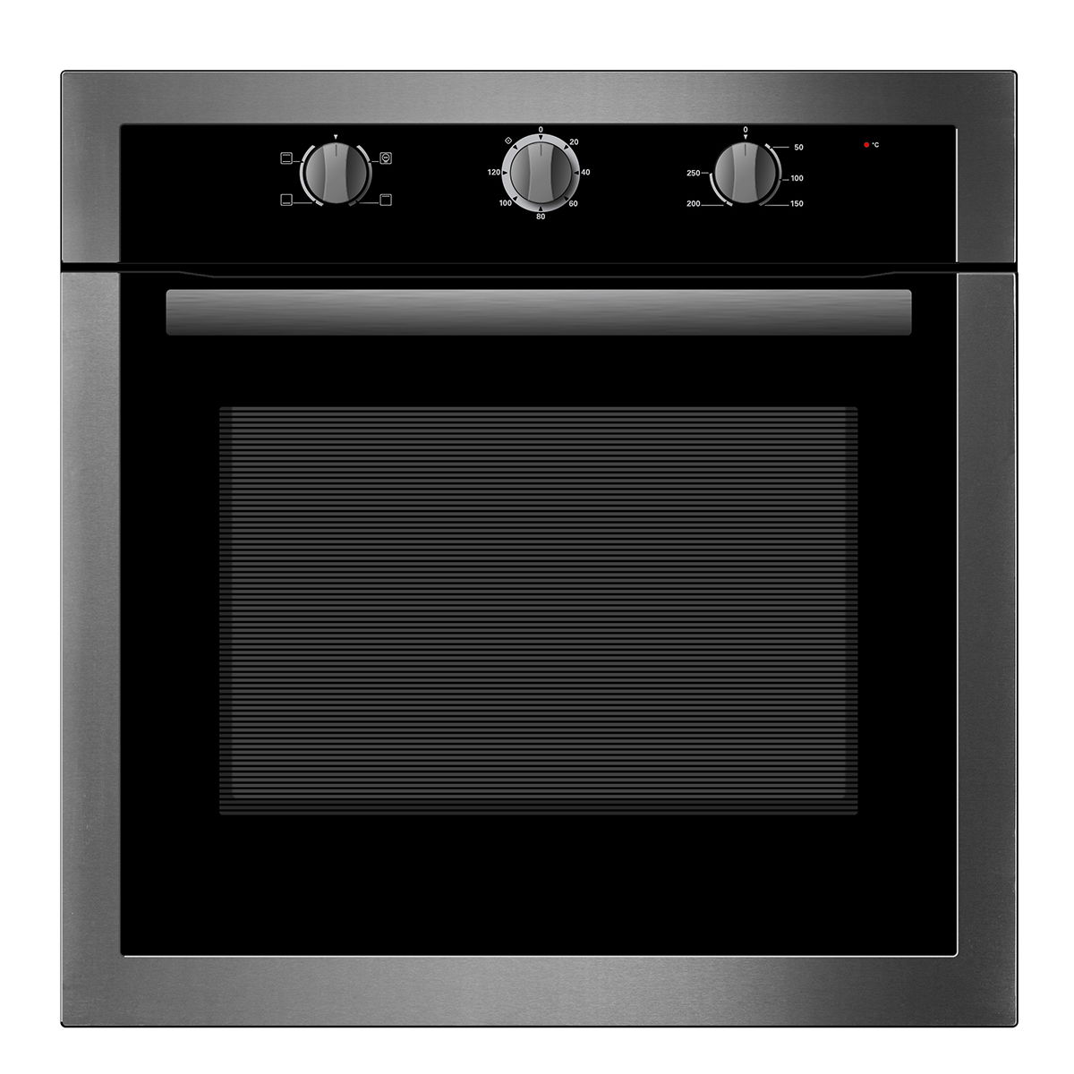 Midea Built-In Electric Oven, 60 Cm, 70 Liters, 4 Functions, 2100 Watts - Black product image 1