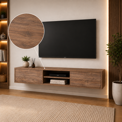 طاولة تلفزيون أوريانا، 30×160×30 سم، خشب MDF،  أدراج - بني خشبي product image 3