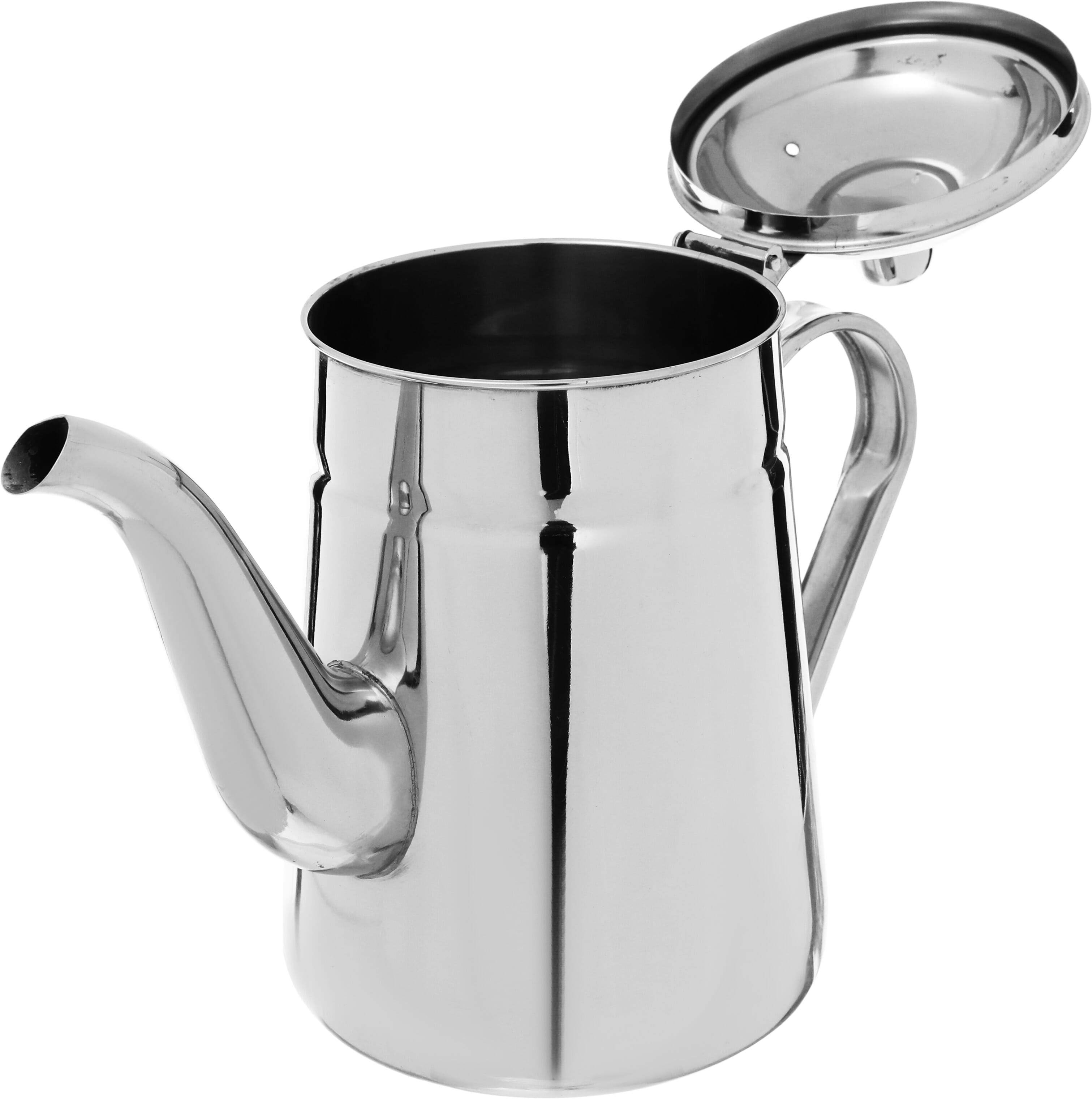 Maxima steel bucket, 2 litres, plain - silver product image 3