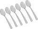 طقم ملاعق استيل السيف غاليري، 6 قطع - فضي product image 1