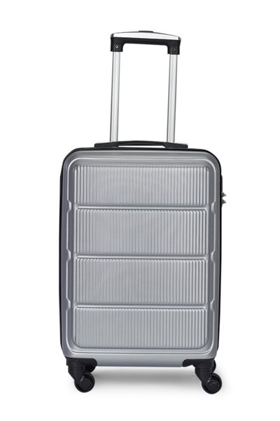 طقم شنط سفر ABS ليمرا، 3 مقاسات، 4 عجلات، قفل ارقام، WM-193 - فضي product image 4