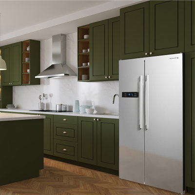 Kelvinator JAH160SBS542SD1 No Frost Refrigerator, 2 Doors, 510 Liters, 18 Feet - Silver product image 2