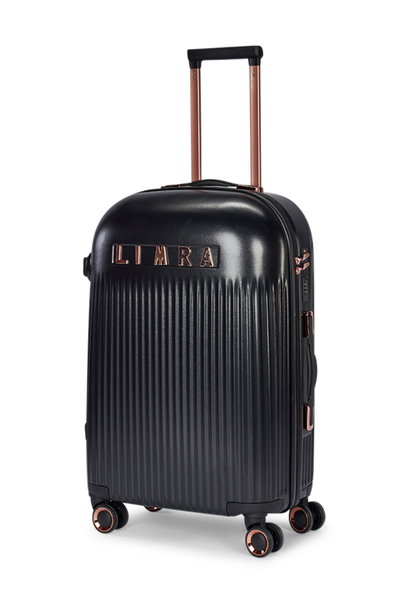 Limra WM-24 ABS Luggage Set, 6 Sizes, 4 Wheels, Combination Lock - Black product image 3