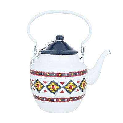 بريق شاي غضار تراثي الروشان استيل السيف غاليري، 1 لتر - متعدد الالوان product image 1