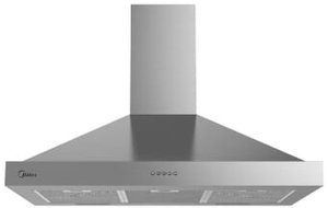 Midea E90AEW2A43 Built-in Extractor Hood, 90×50×46 cm, 3 Speeds - Silver product image