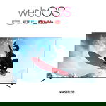 تلفزيون بدون اطار سمارت كي ام سي، 55 بوصة، 4K، ريسيفر داخلي، نظام ويب اوس، KWS55U02 - اسود product image 2