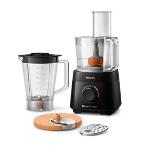 محضر طعام فيليبس، 750 واط، 1.5 لتر، سرعتان، HR7301/91 - اسود product image 2