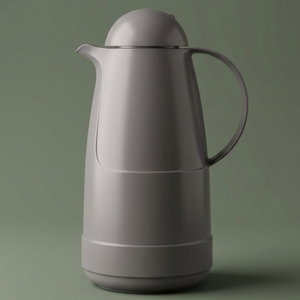 Rotpont thermos, 1.5 liters, glass inner container, plastic outer shell - gray product image