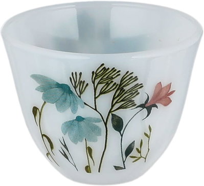 Saif Plus Saudi Arabian Opal Coffee Cup Set, 12 Pieces - White and Colored product image 2
