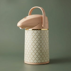 Timeless Jaguar thermos, 2.5 liters, thermal glass inner container, steel outer shell - beige product image