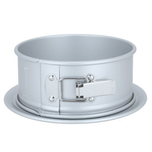 Bake Chef Aluminum Cake Pan, 8 x 3 Inch, Round - Silver product image 2