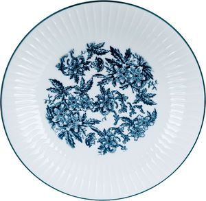 طقم سفرة بورسلان بنقش أزرق السيف غاليري، 24 قطعة - أبيض product image 4
