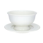 طقم سفرة بورسلان السيف غاليري، 66 قطعة - أبيض product image 10