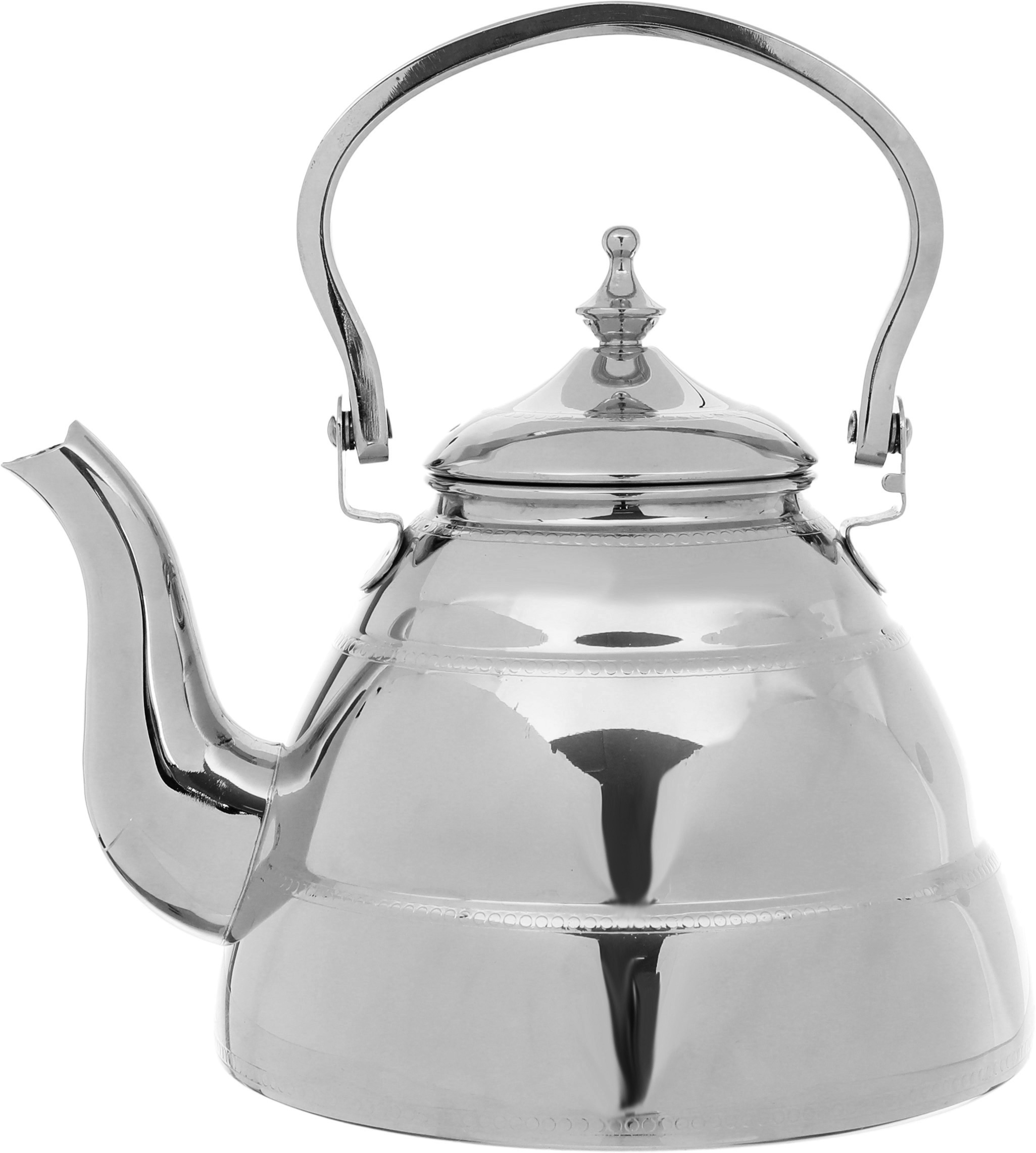 دلة وابريق مرحبا الدرعية استيل السيف بلص، قطعتين، 0.9 / 1.6 لتر - فضي product image 5