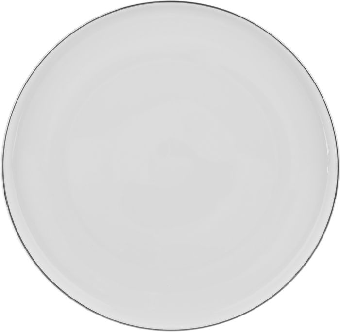 طقم سفرة بورسلان السيف غاليري، 24 قطعة، شكل دائري بحافة ذهبي - ابيض product image 5