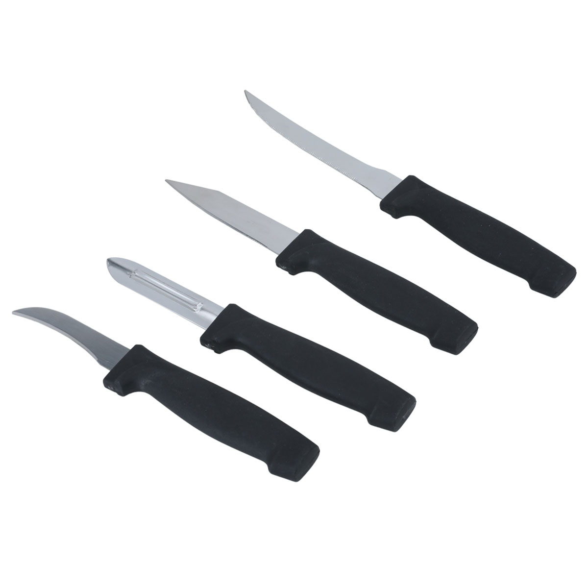 طقم تقطيع استيل السيف غاليري، 10 قطع - اسود product image 4