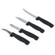 طقم تقطيع استيل السيف غاليري، 10 قطع - اسود product image 4
