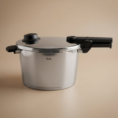 FISSLER Stainless Steel Pressure Cooker, 8 Liters - Silver product image 1