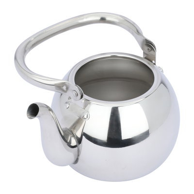 Al Saif Gallery Steel Arabic Teapot, 1 Liter - Silver product image 4