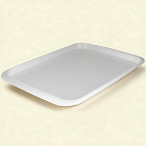 طوفرية تقديم ميلامين الصحاح، 60x42 سم - ابيض product image