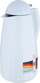 Thermos Rhine, 1 liter, thermal glass inner case, pressure switch - white product image 4