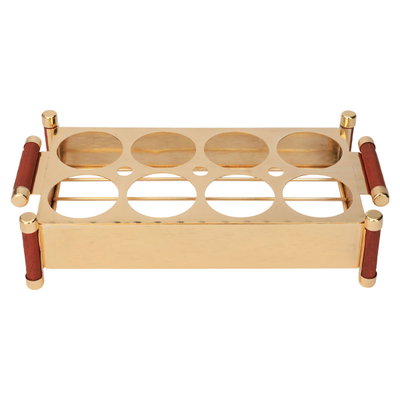 Al Saif Gallery Cup Holder, 8 Places - Gold product image 2