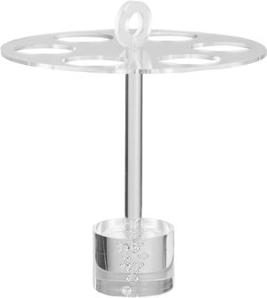 حامل أكواب أكريليك السيف غاليري، 22x22x22 سم، ستة مواضع - شفاف product image