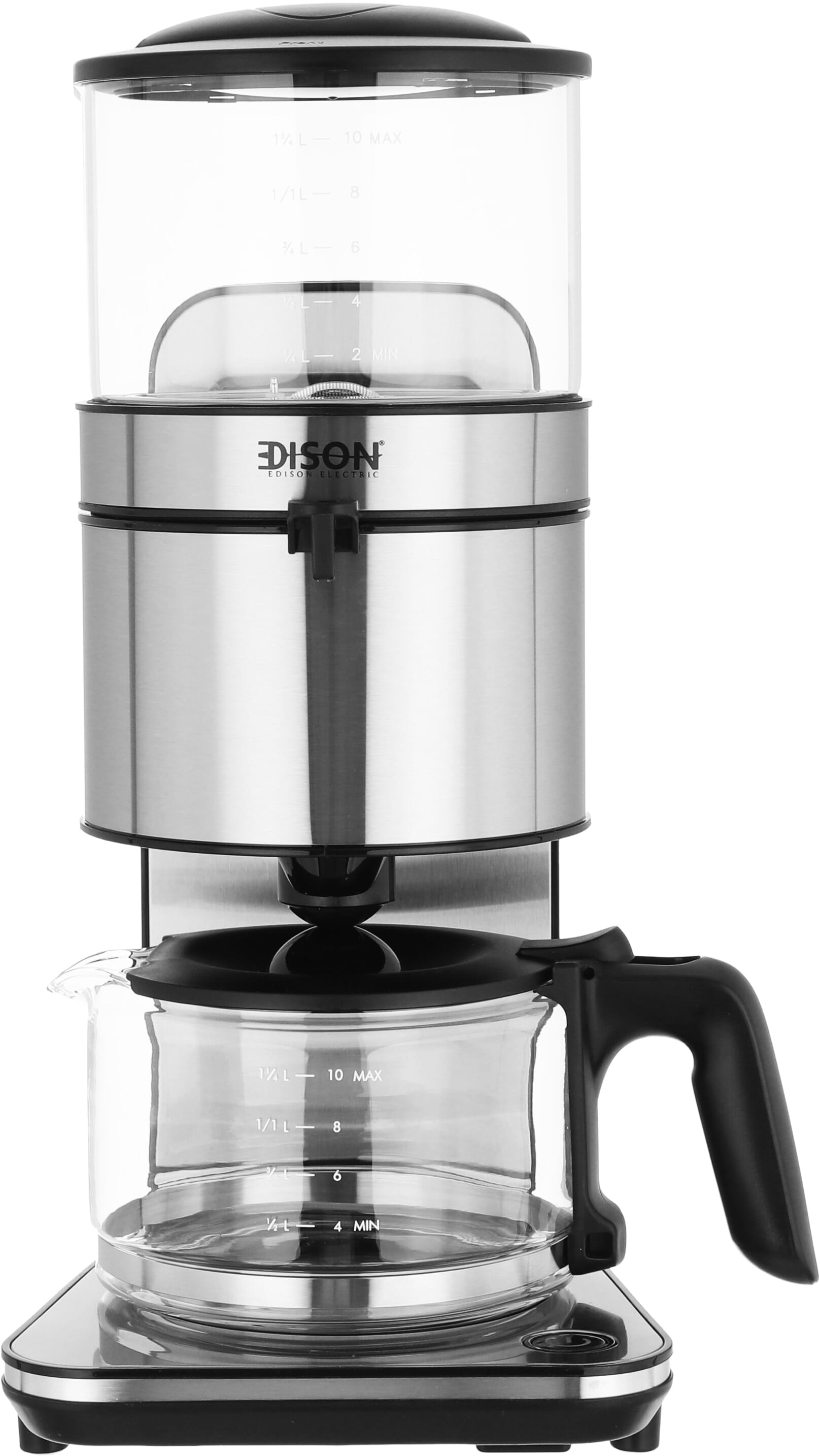 Edison Drip Coffee Maker, 1.25 Liters, 1800 Watt - Silver product image 1