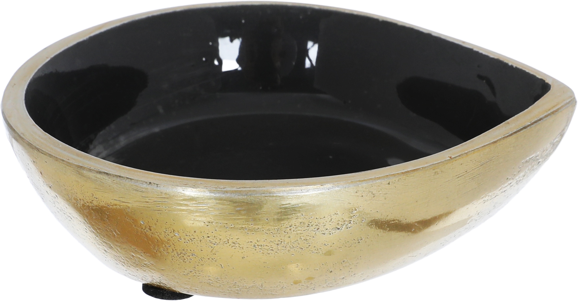Saif Gallery Porcelain Serving Platter with Golden Edges, 2 Pieces, 38x13x2.8 cm - Green product image 2