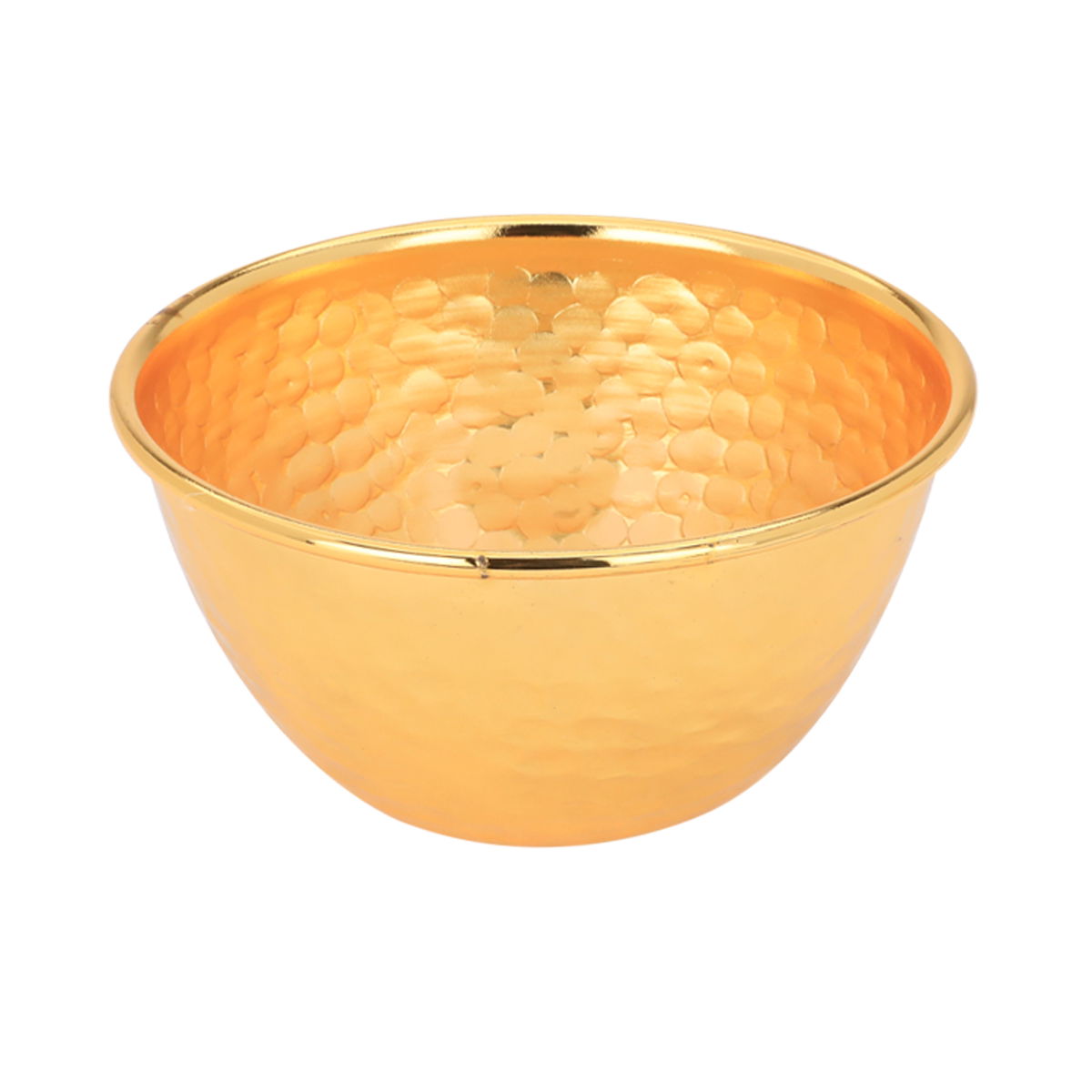 صحن مكسرات استيل السيف غاليري ،بقاعدة اكرلك - ذهبي product image 3