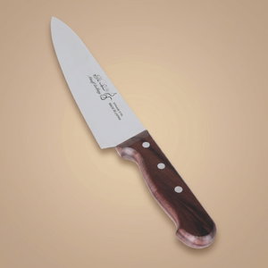 سكين مطبخ أستيل السيف غاليري، مقاس 8، بيد خشبي - فضي product image