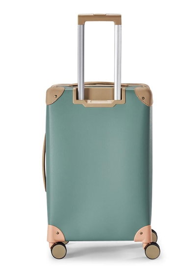طقم شنط سفر جلد صناعي ليمرا، 3 مقاسات، 4 عجلات، GL-9903 - تركواز بيج product image 6