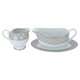 طقم سفرة بورسلان السيف غاليري، 81 قطعة، دائري - رمادي product image 9