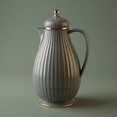 ترمس سافانا اليجانس، 0.6 لتر، حافظة داخلية زجاج - رمادي غامق product image 1