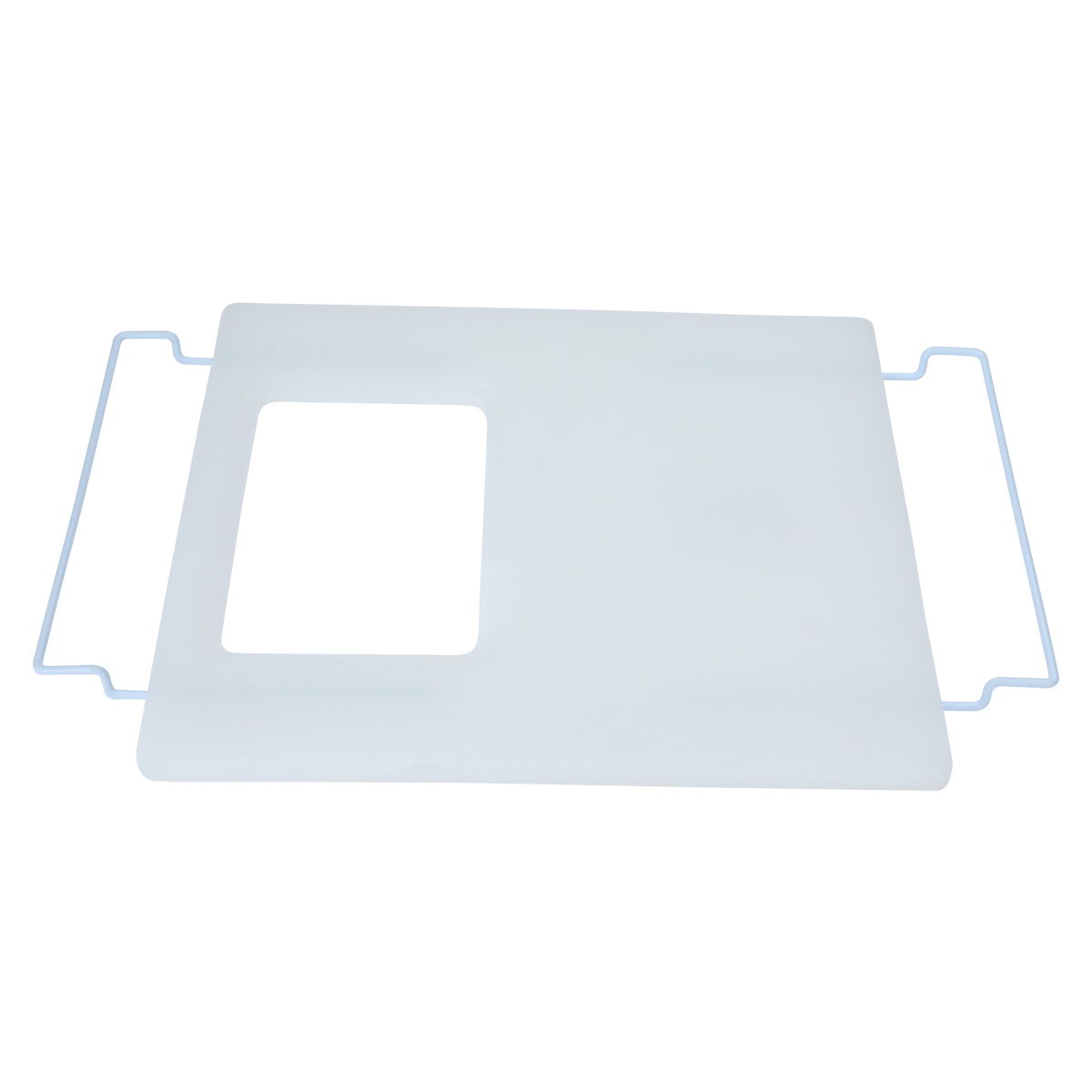 Al Saif Gallery Plastic Chopping Board, with Strainer - White product image 5