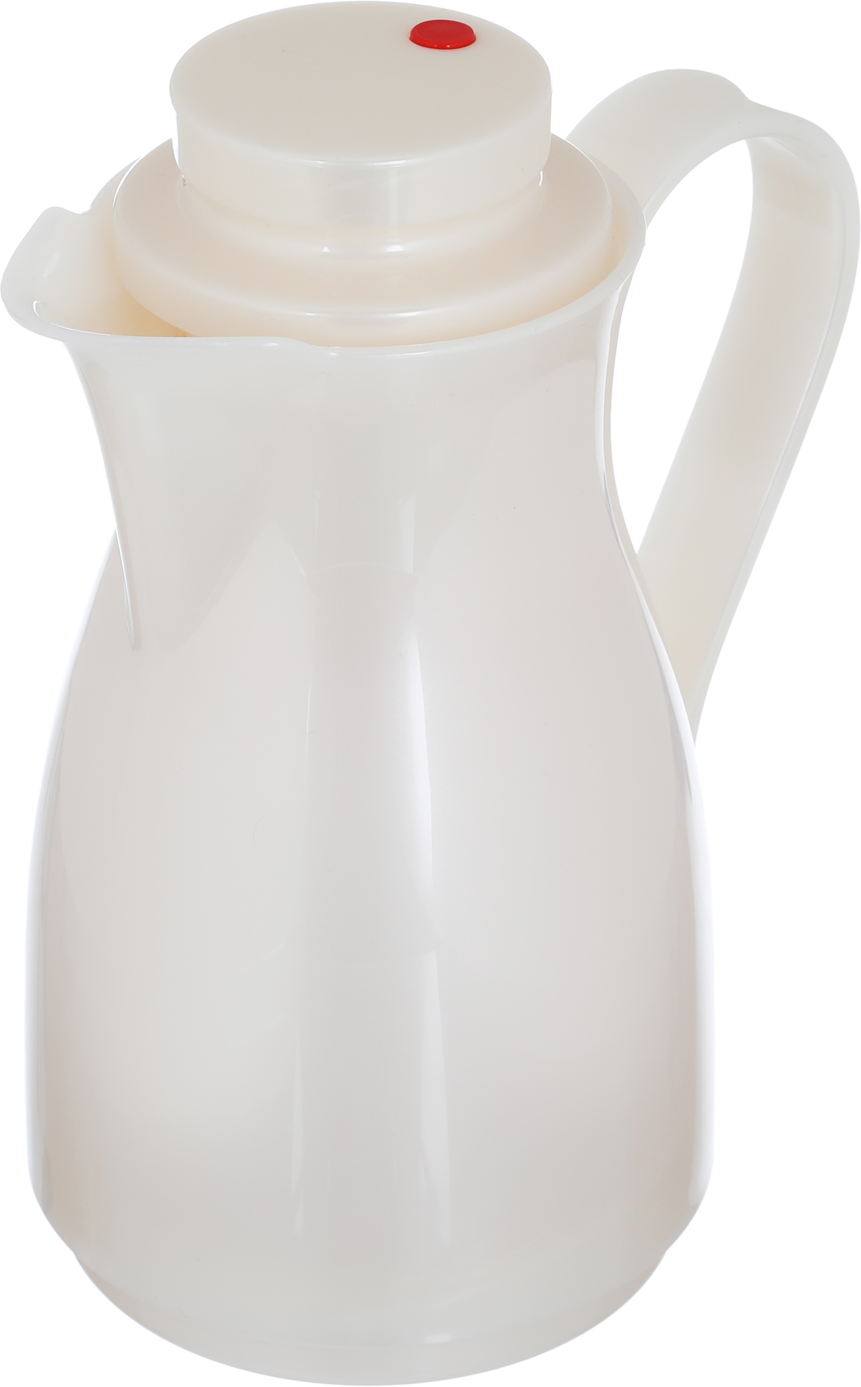 Rotpont thermos, 0.5 liters, glass inner container, plastic outer shell - white product image 3