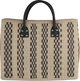Al Saif Gallery Wicker Thermos Bag, 40x8x30 cm, Square - Beige Black product image 2