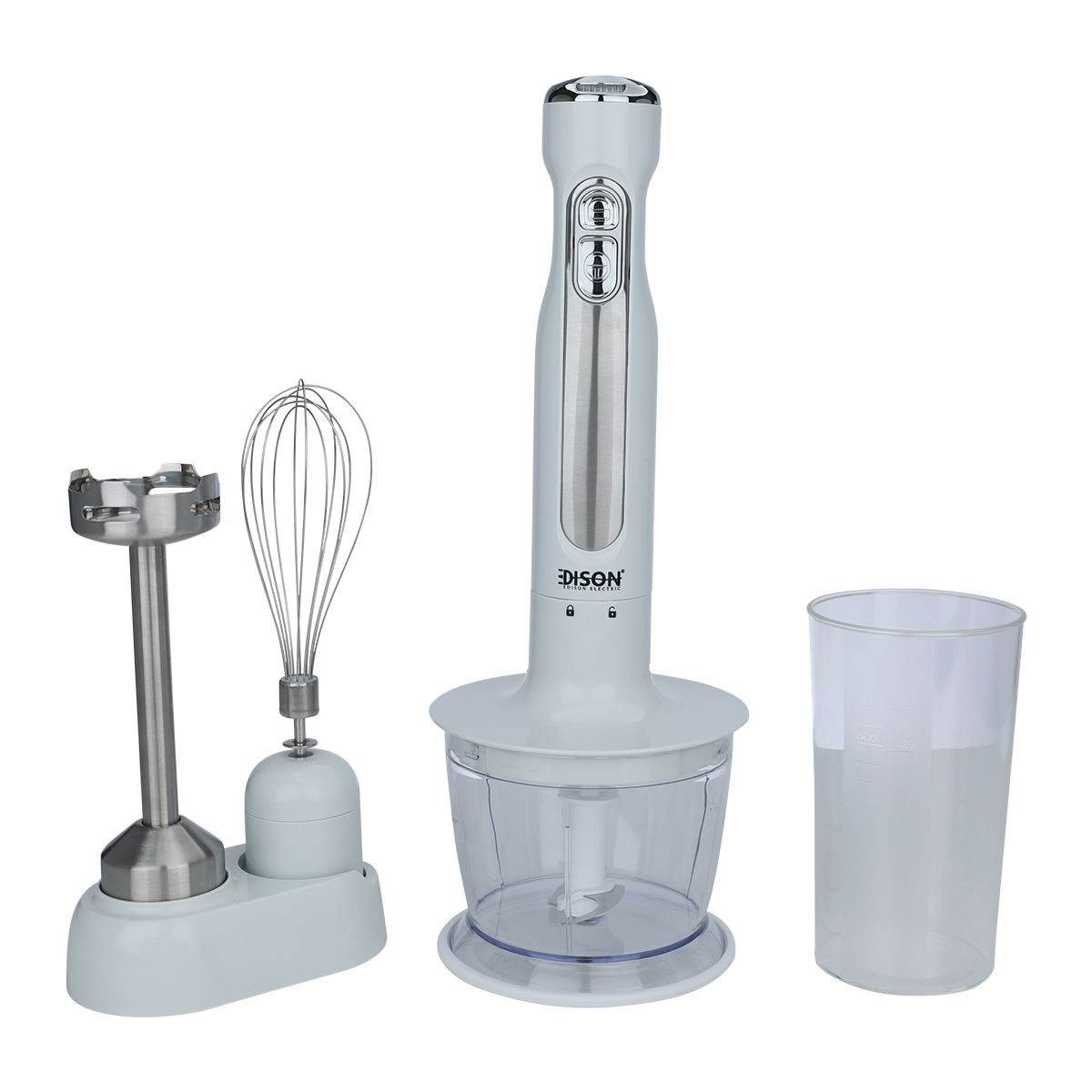 Edison Hand Blender, 100 Watt, With Charger - White product image 2