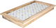 Al Saif Gallery wooden serving tofir, 20x12x10 cm, rectangle, legs - colored product image 3