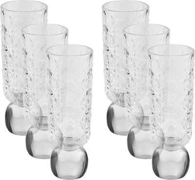 طقم كاسات زجاج السيف غاليري، 6 قطع - شفاف product image 1